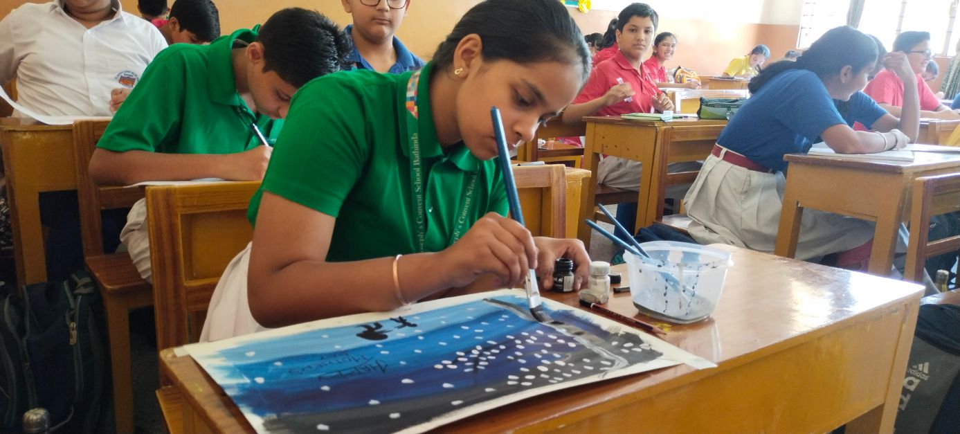 Interclass poster making competition-Classes 6th to 10th